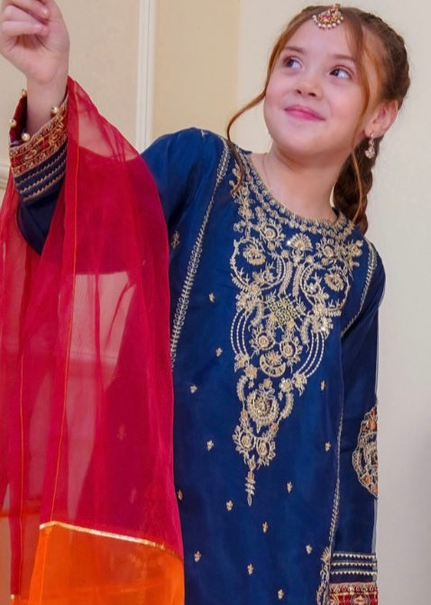 MCK106-READY TO WEAR EMBROIDERED SUIT