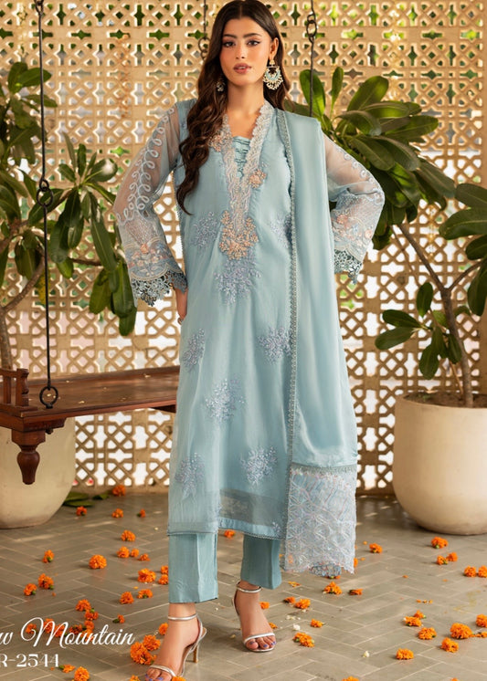 MCZH210-PREMIUM ORGANZA SUIT