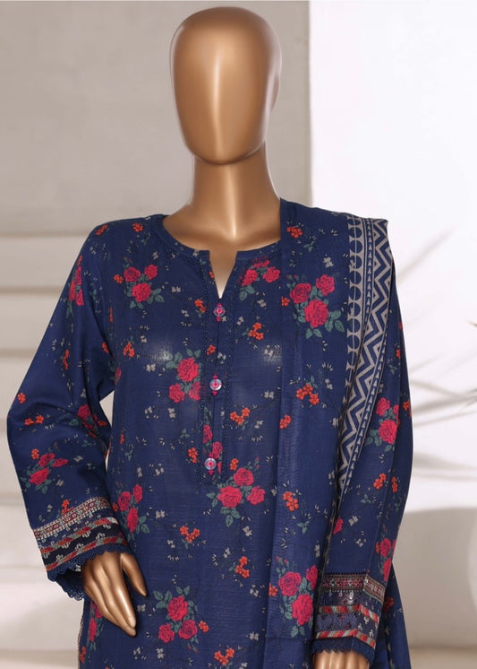 MCSBW104-EMBROIDERED KHADDAR SUIT