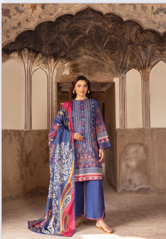 MCGJ127-UNSTICHED LAWN SUIT