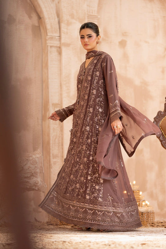 MCBN245-PREMIUM CHIFFON GOWN