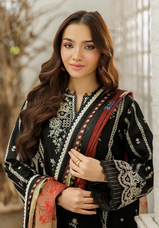 MCZB119-PREMIUM EMBROIDERED LAWN SUIT
