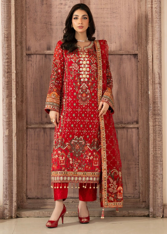 MCN111-LUXURY CHIFFON SUIT