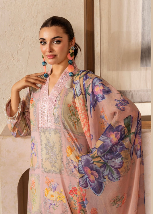 MCPL404-EMBROIDERED LAWN SUIT