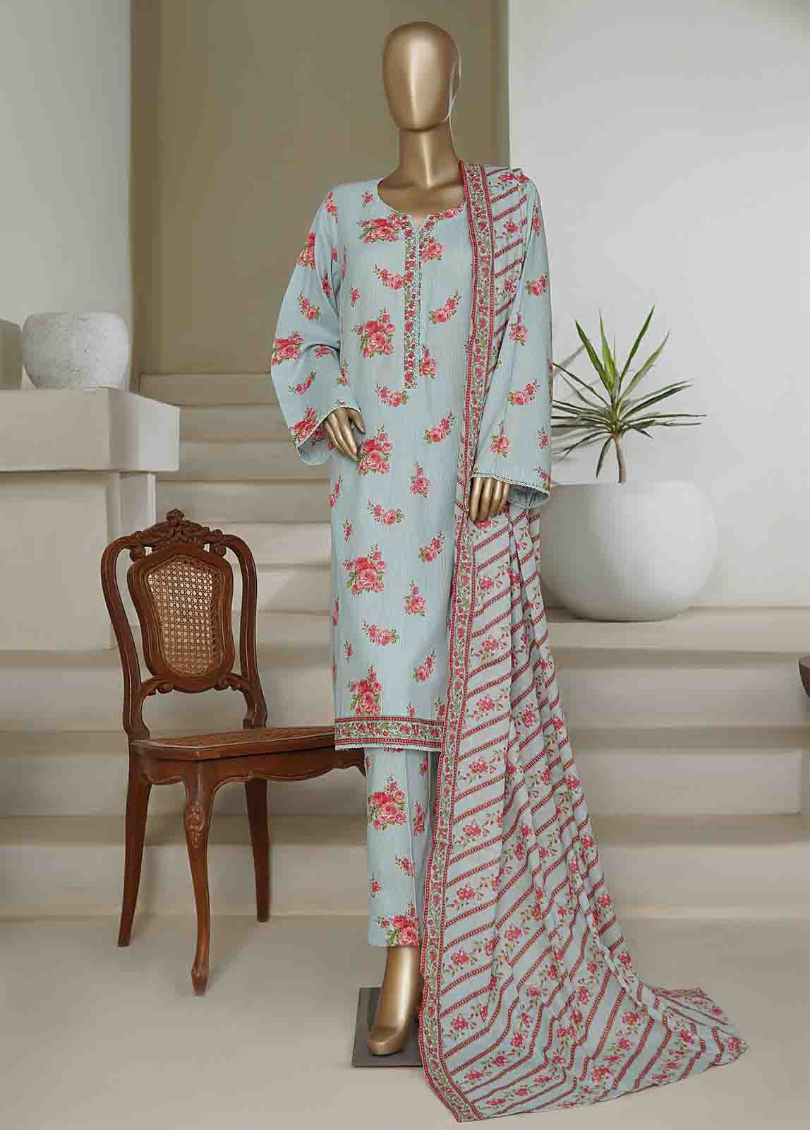 MCSB911-PRINTED LAWN SUITS