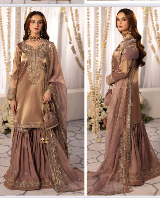 MCZR212-PREMIUM ORGANZA SUIT