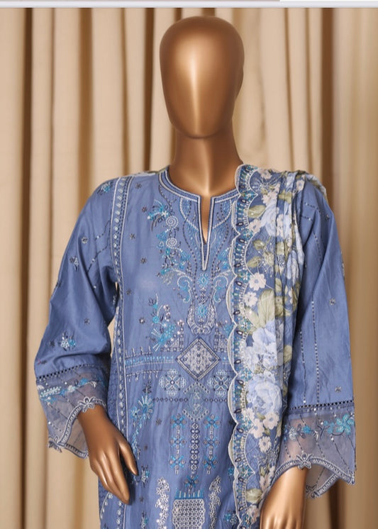 MCBSE108-PREMIUM EMBROIDERED LAWN SUIT