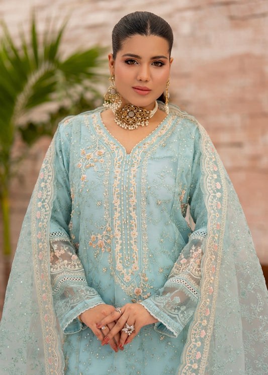 MCBN235-LUXURY ORGANZA SUITS