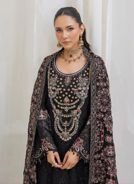 MCR218-LUXURY CHIFFON SUITS