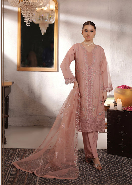 MCGZ127-PREMIUM ORGANZA SUIT