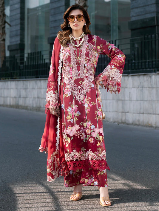 MCMN106-PREMIUM EMBROIDERED  UNSTICHED SUIT