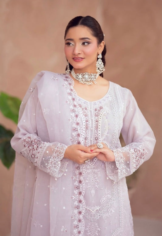 MCBN224-LUXURY Organza SUITS