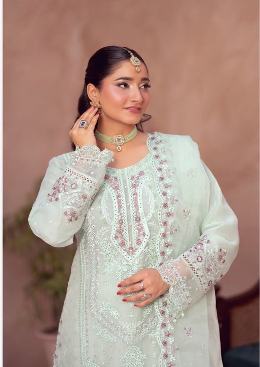 MCBN222-LUXURY ORGANZA SUITS