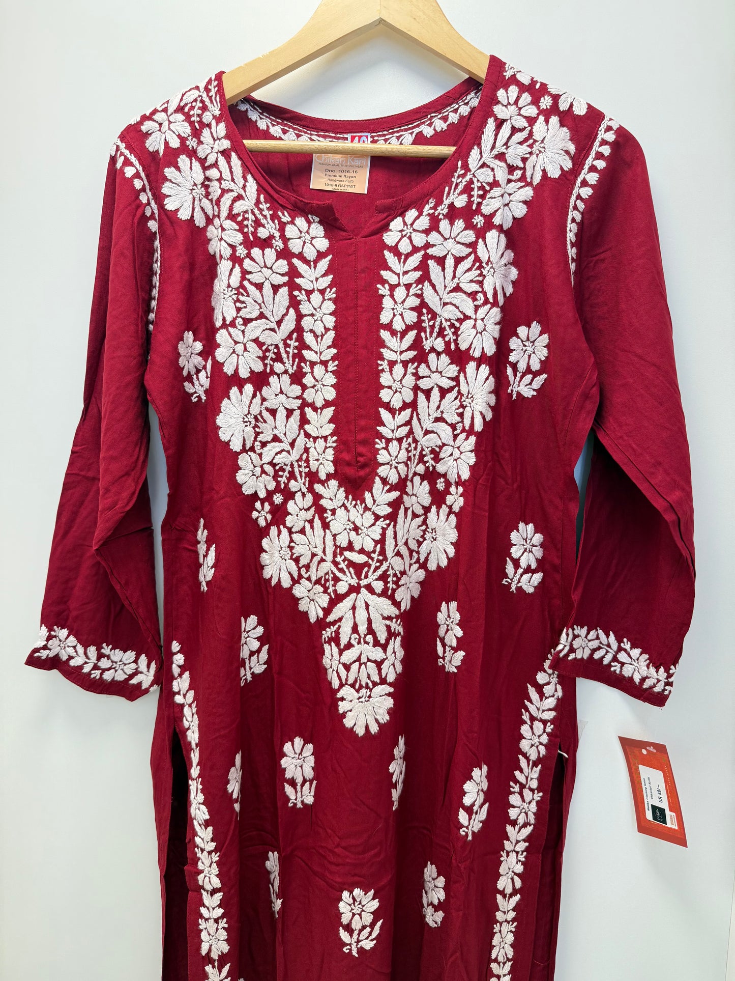 MCCK104-PREMIUM CHIKANKARI KURTI