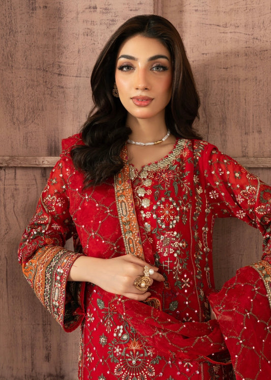 MCN111-LUXURY CHIFFON SUIT