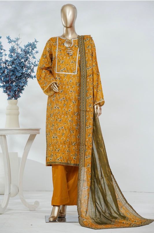 MCBS856-PRINTED LAWN SUIT