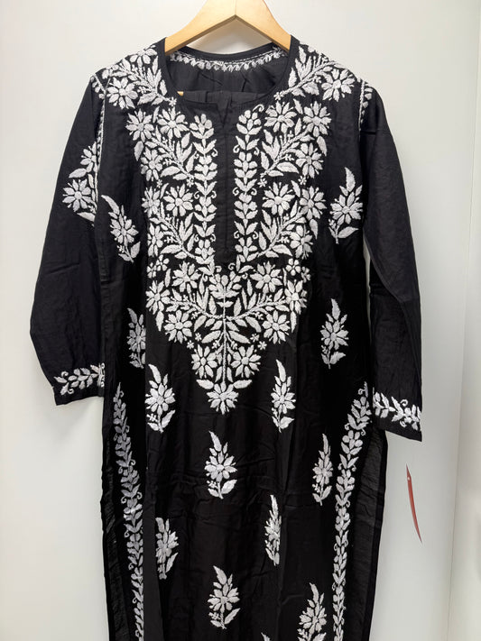 MCCK116-PREMIUM CHIKANKARI KURTI SET