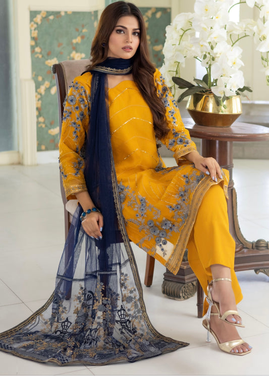 MCPL305-ORGANZA FANCY SUIT