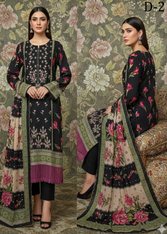 MCD152-PRINTED COTTON SUIT