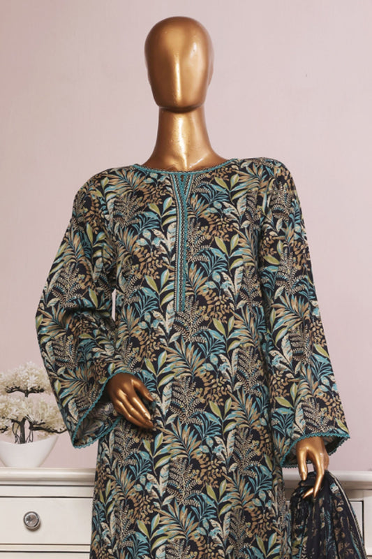 MCBSF101-PRINTED LAWN WITH FARSHI SHALWAR