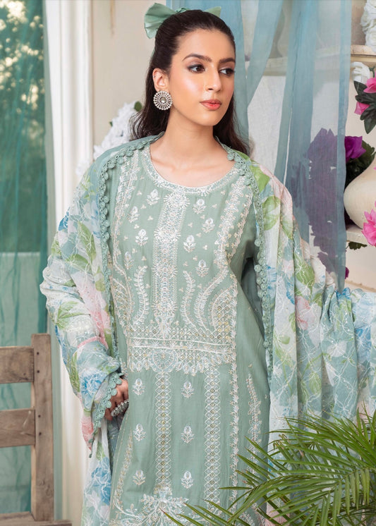 MCAN403-EMBROIDERED SUIT