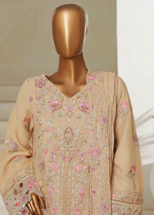 MCSB705-LUXURY CHIFFON EMBROIDERED SUIT