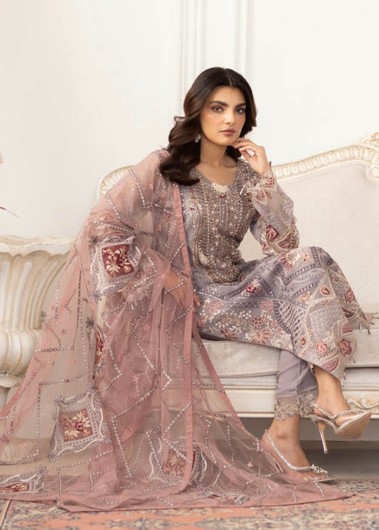 MCR306-FESTIVE ORGANZA SUIT