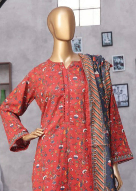 MCBS802-PRINTED LAWN SUIT