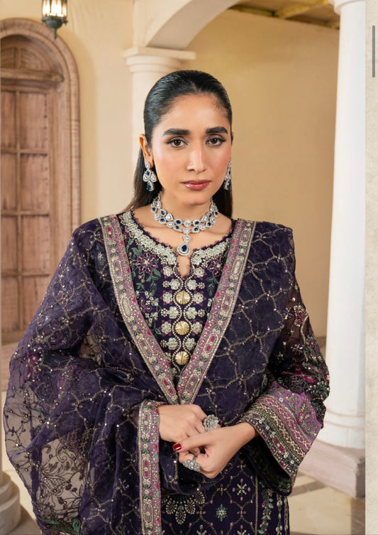 MCN107-LUXURY CHIFFON SUIT