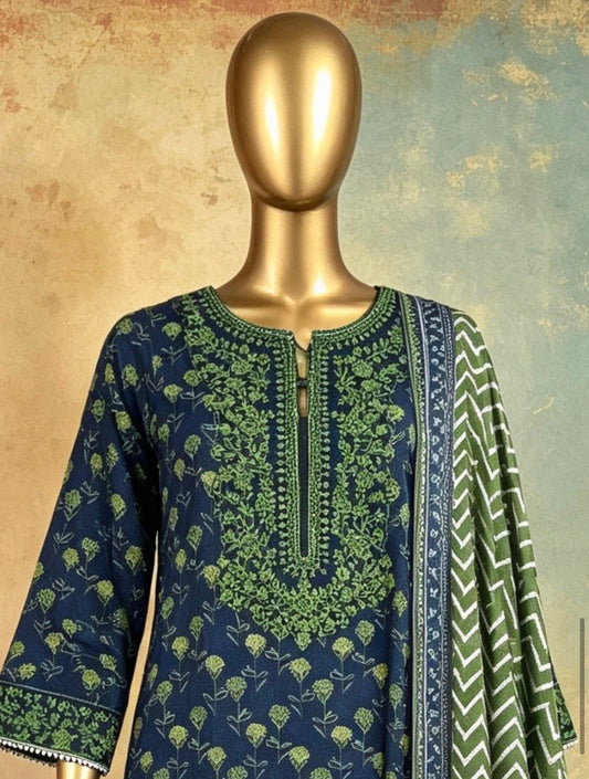 MCBS918-PREMIUM LAWN EMBROIDERED SUIT