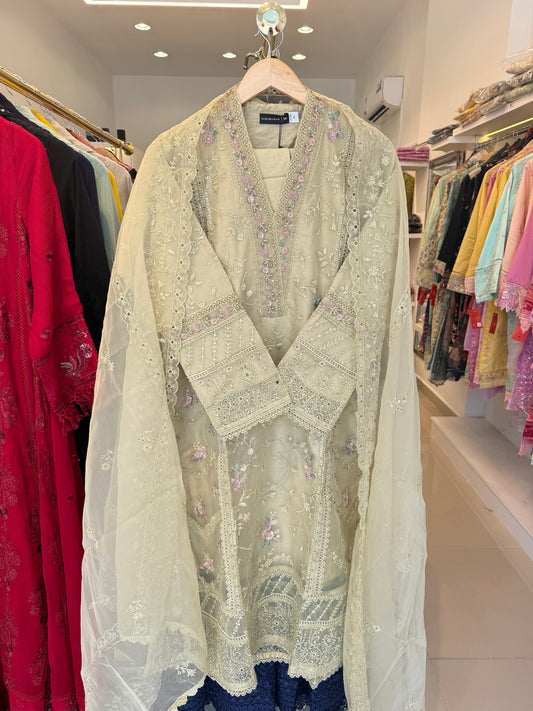 MCSB2007-FANCY ORGANZA SUIT