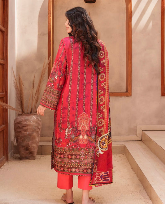 MCF114-PREMIUM RESHAM LAWN SUIT