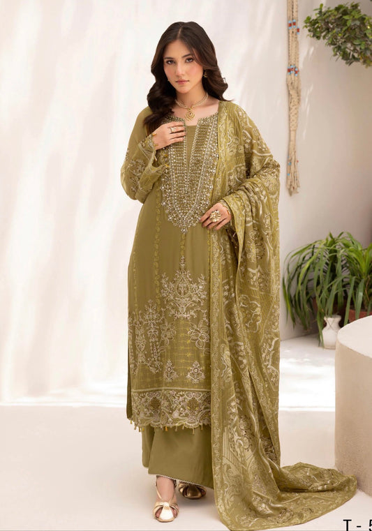 MCR220-LUXURY CHIFFON SUITS