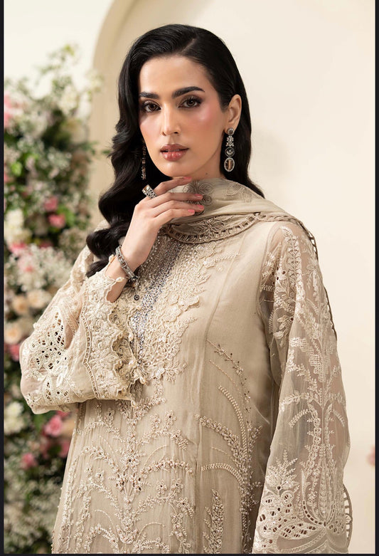 MCMB110-PREMIUM CHIFFON UNSTICHED SUITS