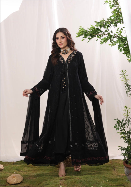MCGZ307-LUXURY CHIFFON GOWN
