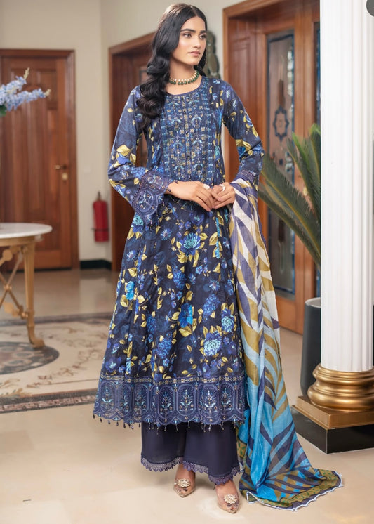 MCMR403-EMBROIDERED FROCK SUIT