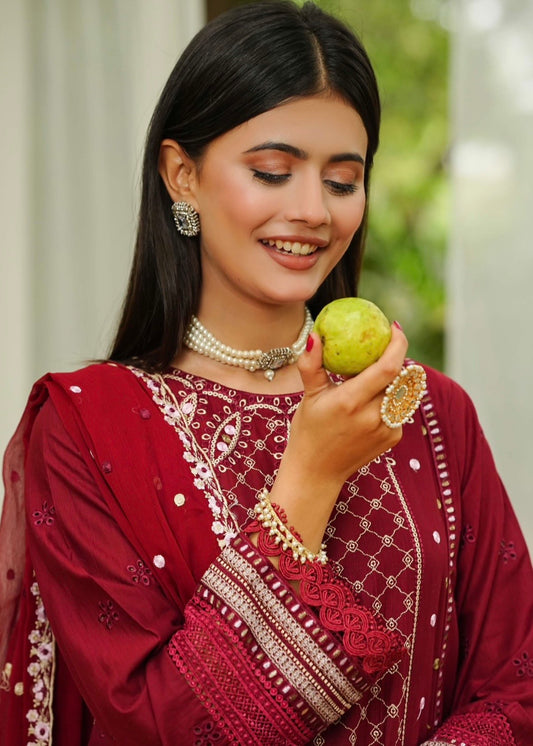 MCAG413-LUX EMBROIDERY SUIT