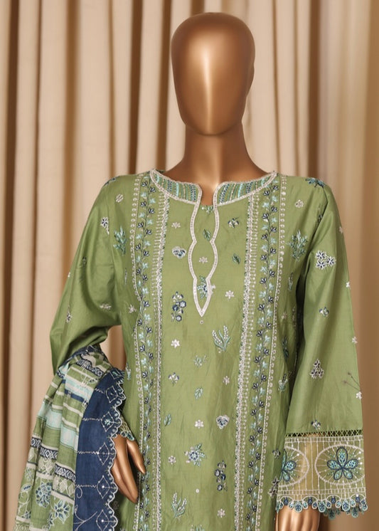 MCBSE107-PREMIUM EMBROIDERED LAWN SUIT