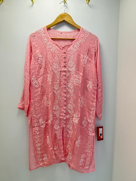 MCCK122-PREMIUM CHIKANKARI KURTI