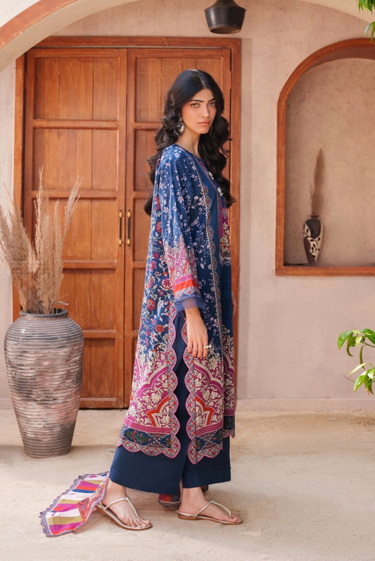 MCF117-PREMIUM RESHAM LAWN SUIT