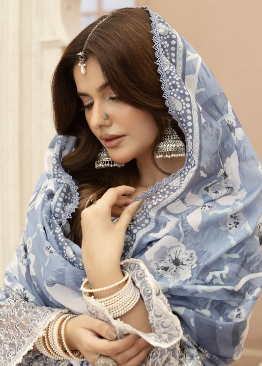 MCHA116-PREMIUM EMBROIDERED COTTON SUIT
