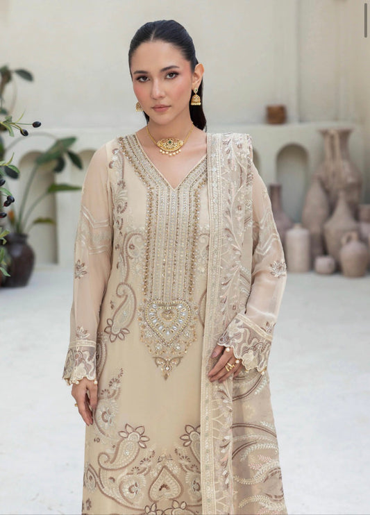 MCR214-LUXURY CHIFFON SUITS