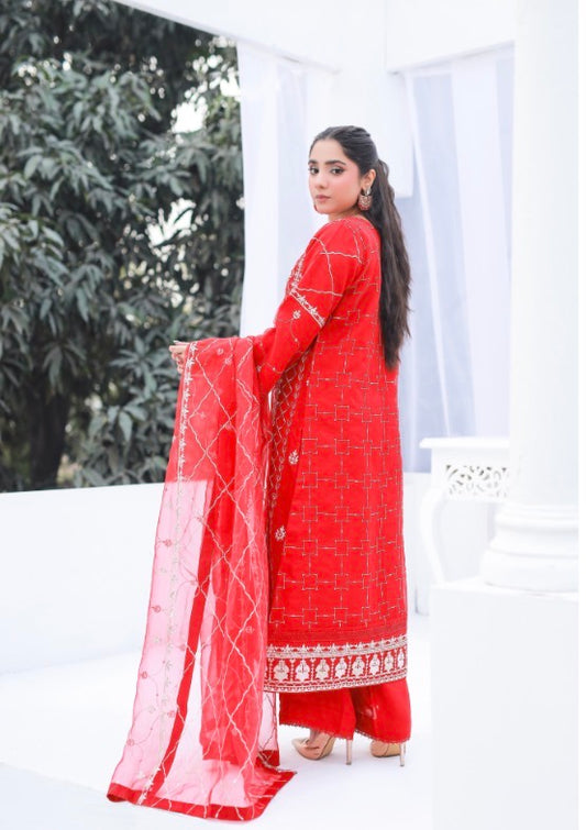 MCAG29-PREMIUM ORGANZA SUIT