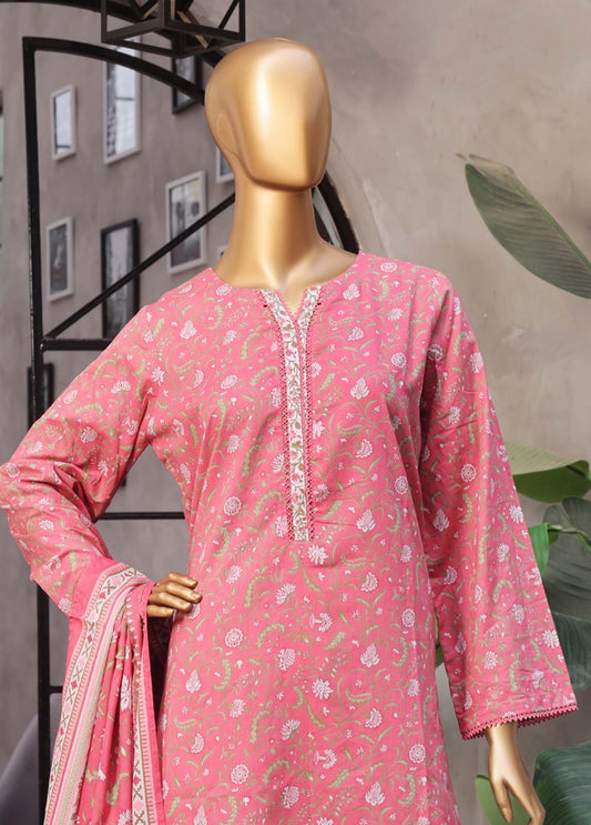 MCBS808-PRINTED LAWN SUIT