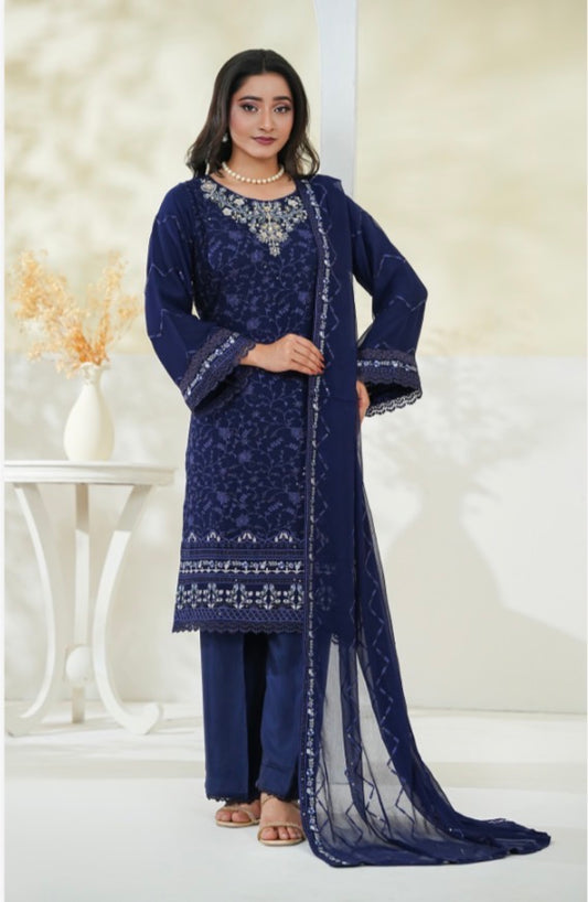 MCAG75-PREMIUM CHIFFON SUITS