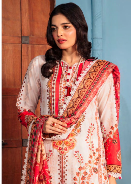MCGA312-EMBROIDERED LAWN SUIT