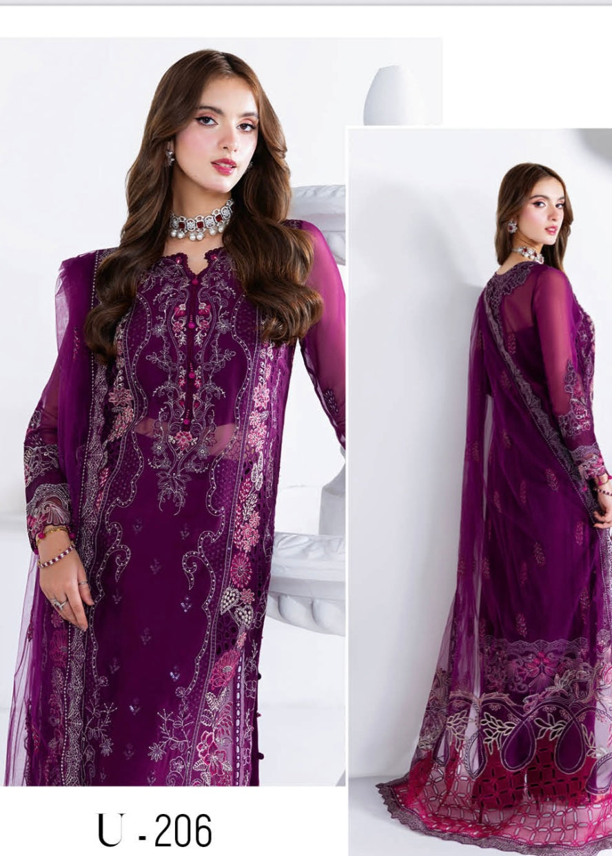 MCRM108-PREMIUM CHIFFON SUITS