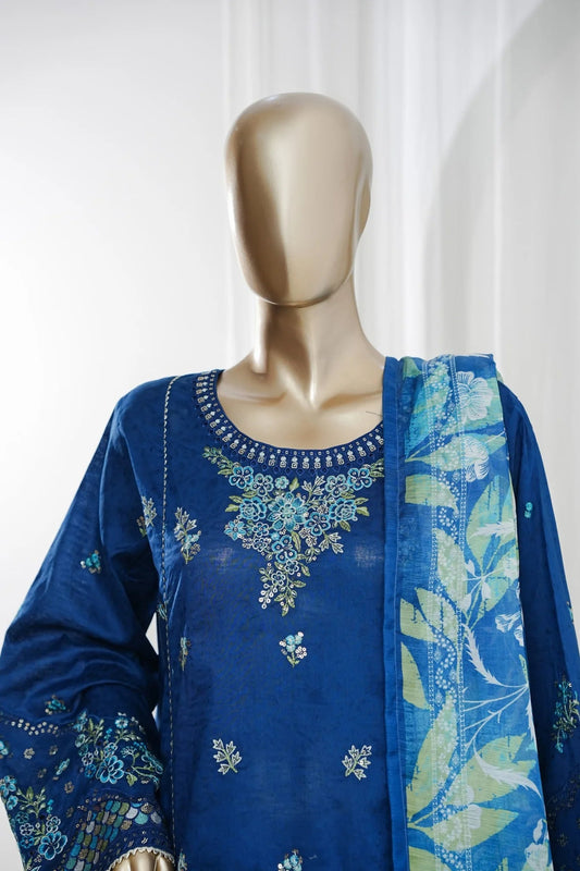 MCBJ111-EMBROIDERED JACQUARD SUIT