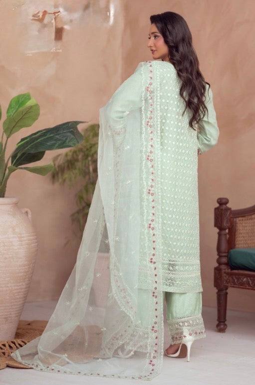 MCBN229-LUXURY ORGANZA SUITS