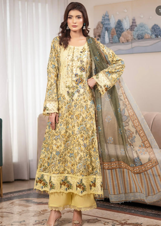 MCMR405-EMBROIDERED FROCK SUIT